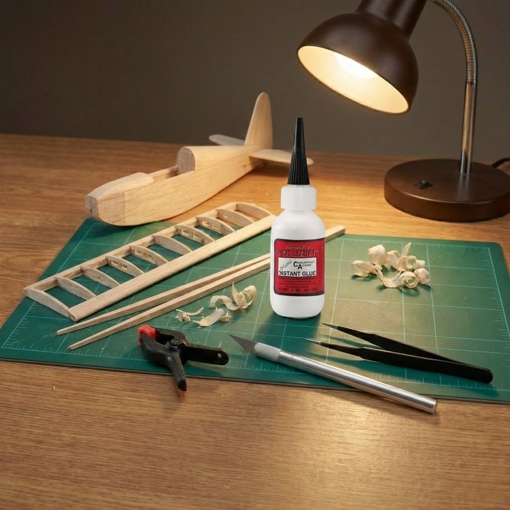 hot stuff thin instant ca glue, 2oz hs-4, close-up detail