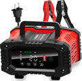 20-Amp Car Battery Charger, 12V/20A and 24V/10A LiFePO4, Lead-Acid Automatic