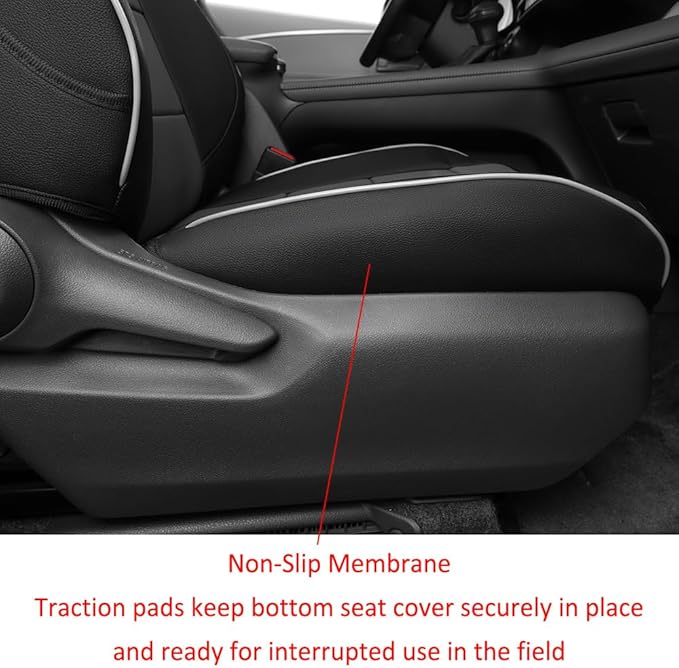 EKR Sienna Seat Covers for 2011-2020 Toyota Sienna LE, XLE Premium 2nd Row - Image 3