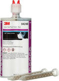 3m super fast plastic repair adhesive, 04248, black, main product view