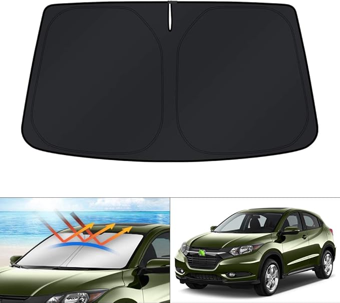 KUST Windshield Sun Shade for Honda HR-V 2016 2017 2018 2019 2020 2021 2022 HRV by KUST