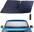 Windshield Sun Shade Umbrella for 2015-2024 Ford Edge Accessories: Custom Fit by HIMUMOY