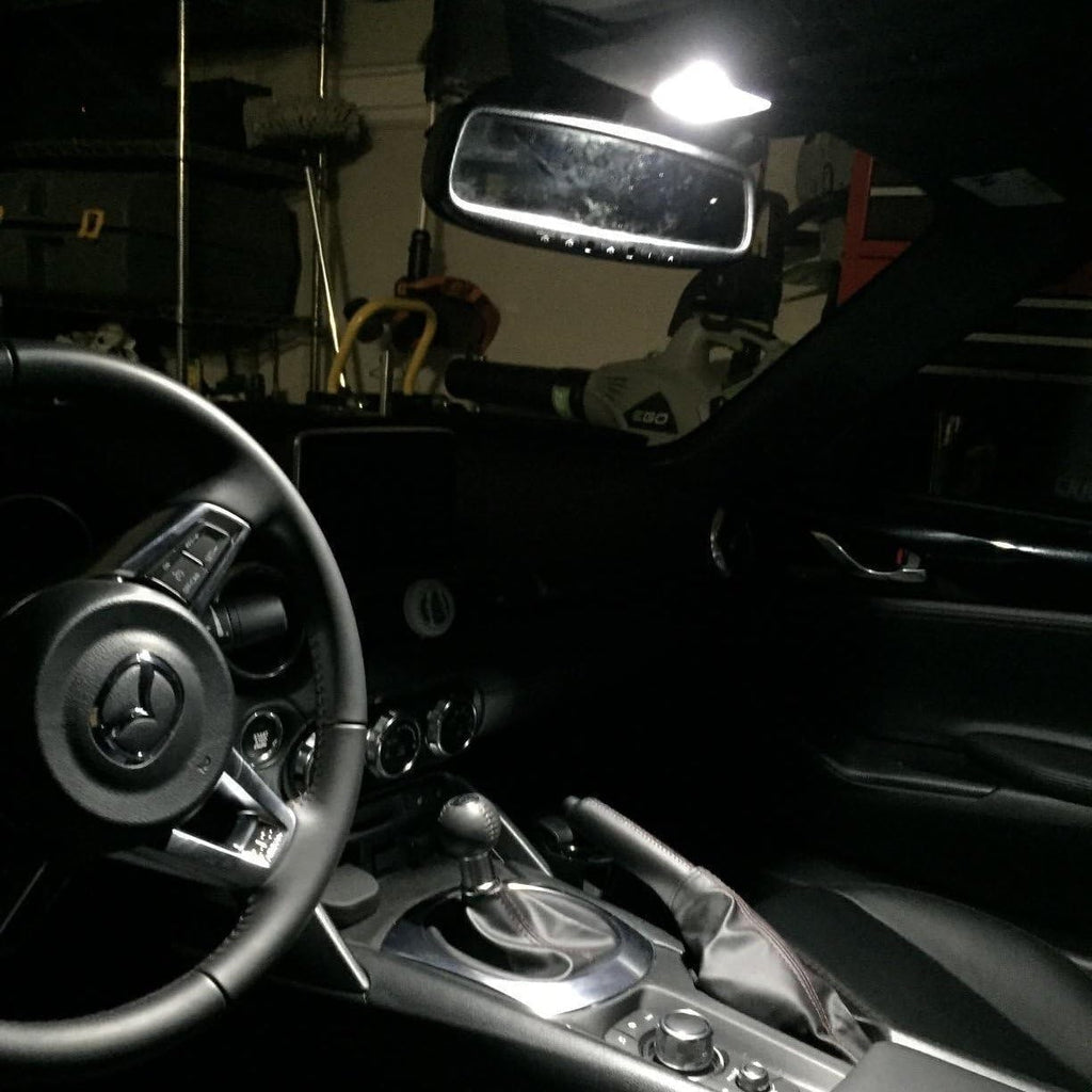 Alla Lighting 41mm/42mm 578 211-2 212-2 LED Festoon Bulbs, 6000K Xenon White CAN-Bus Interior Dome, Map, Trunk, Step Courtesy Lights Lamps