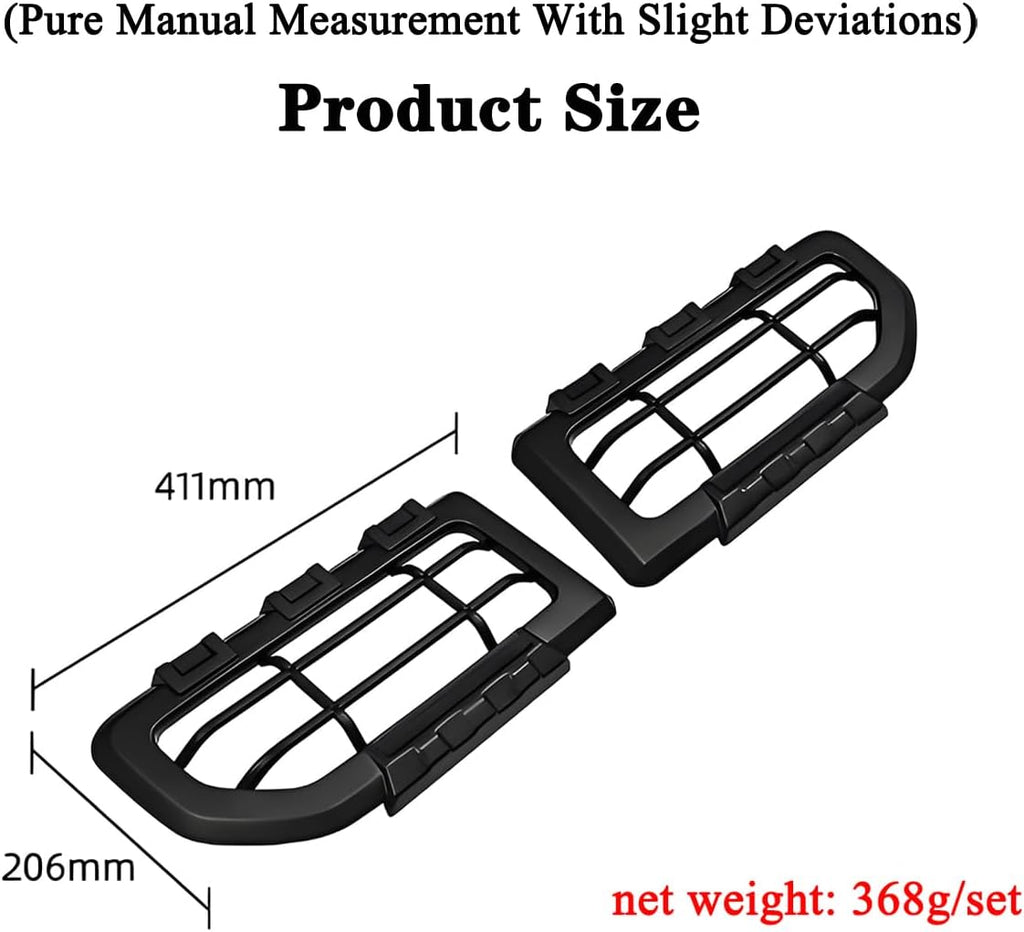Tail Light Decoration Covers Rear Taillight Guard Trim for Suzuki Jimny 2019-2025 Car Lamp Protector Exterior Accessories Black H