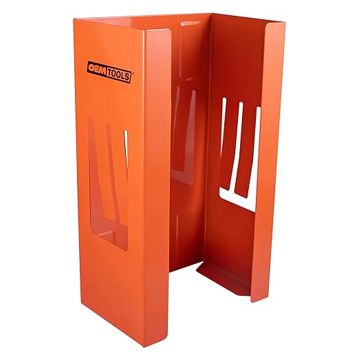 OEMTOOLS 23126 Orange Magnetic Glove Dispenser, Disposable Gloves Box Holder by OEMTOOLS