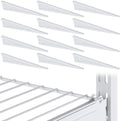 wonderjune 12 pcs adjustable locking shelf bracket 16, main product view