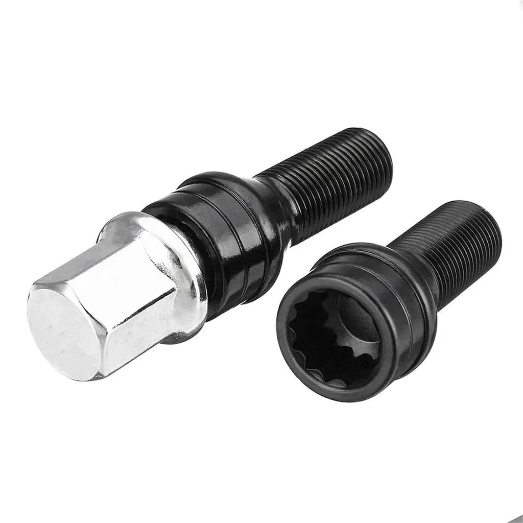 Wheel Spherical Bolt Compatible with Mini for Countryman for R60 2010 2011 2012 2013 2014 2015 2016 OEM 36136776076 4 Pcs Car Tire Screw Wheel Studs