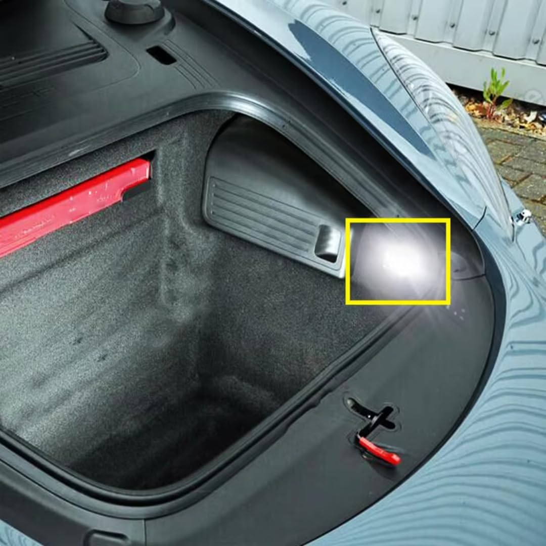 Car Trunk Light for Porsche 911/Carrera Boxster/981 Cayman/981C 991/R/GT3/GT3/RS, Luggage Trunk Lamp Luggage Compartment Light