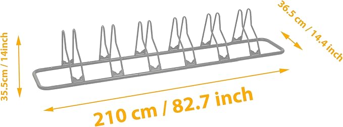 CyclingDeal Bike Rack Floor Parking Bike Stand - Image 3
