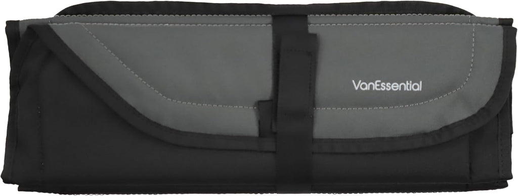 VanEssential Full Plastic Trim Rear Qtr LH (Driver Side) Window Cover Designed for Ford Transit Medium/High Roof 148 Long (Not Extended) Length Van Year 2015 to Current - Charcoal Gray