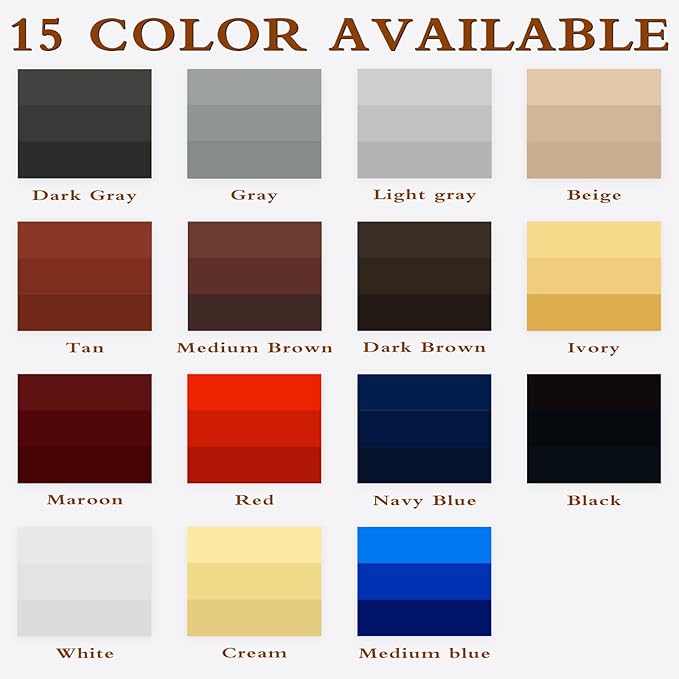 Maroon Leather Repair Kit for Furniture Dye Car Interior Vinyl Seats Paint - Image 7