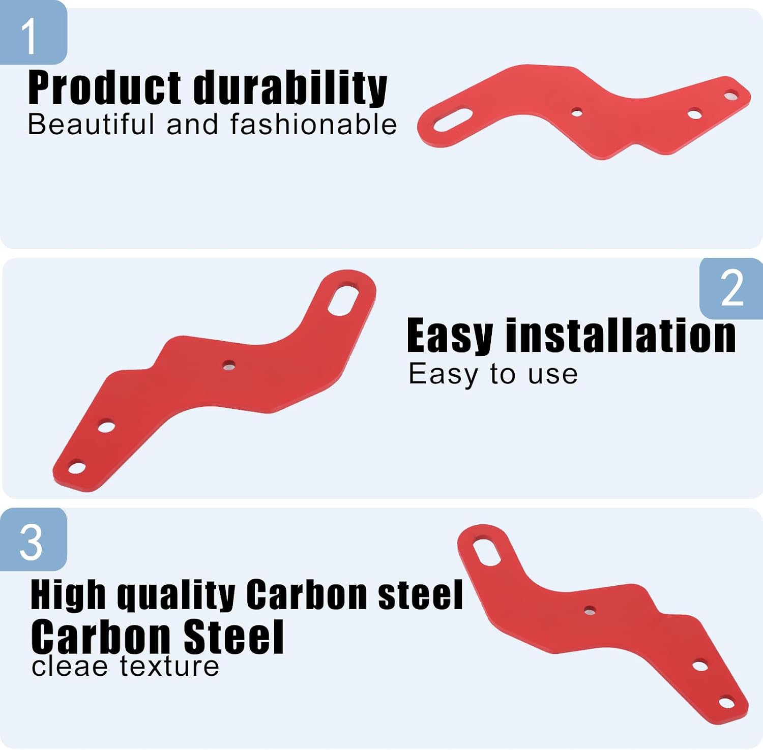 Car Tow Hook Tow Hitch Compatible with Toyot@ Tundra 2022-2026，Carbon Steel Rear Bumper Tow Hitch Recovery Point Tow Hook Receiver Tow Point Kit Accessories 1PCS(Red)