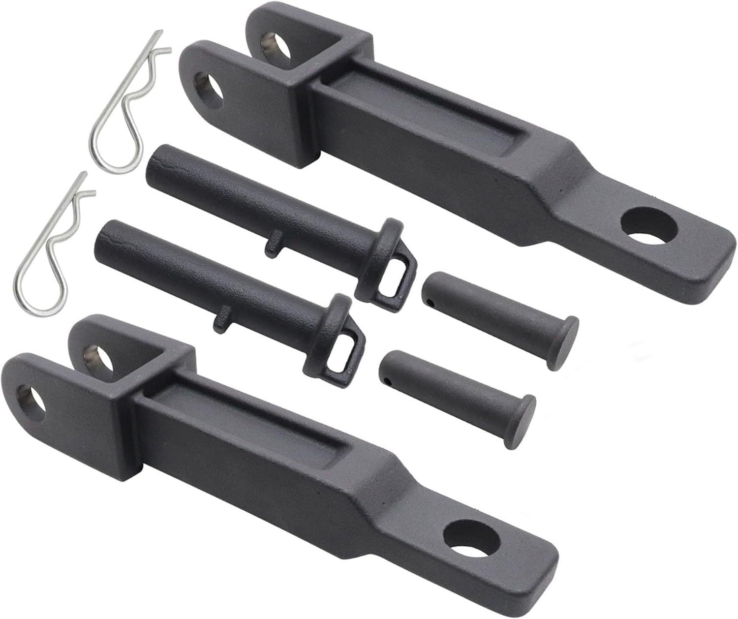 GXARTS 2 Sets Tow Hook Compatible with Kenworth Peterbilt with Pull Pins Frame Pins A20-6014 A65-6008 A65-6007
