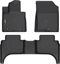 GINOWY-Floor Mats for Hyundai Santa Cruz 2022-2024 2025, TPE All Weather Car by GINOWY