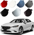 Front Bumper Towing Tow Hook Hole Eye Cover Cap for Mazda 6 Atenza 2017 2018 GW2F-50-A11 (Black)
