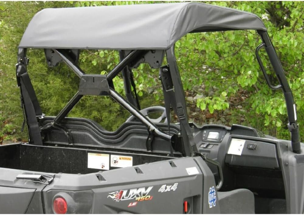 KYM450-TCA-BLK heavy-duty Soft Top Enclosure for 2015-2022 Kymco UXV 450i Models