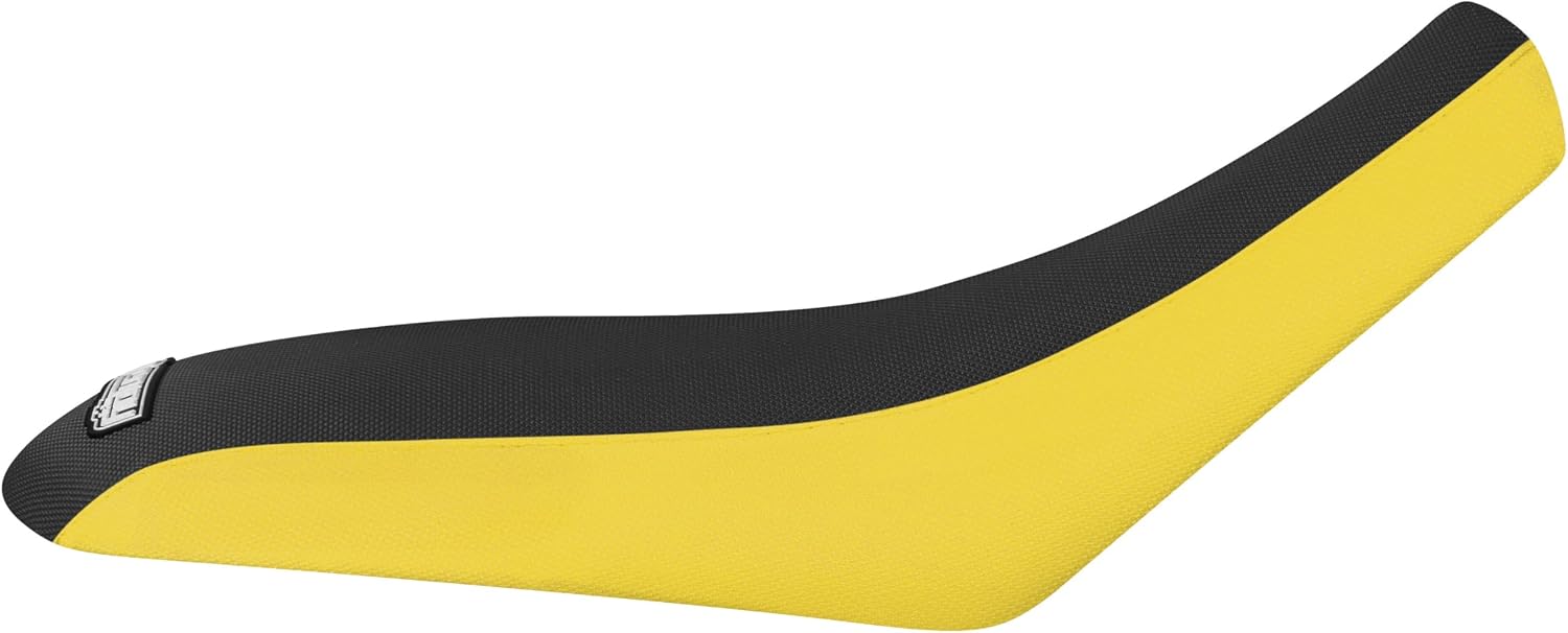 Enjoy Mfg Seat Cover - Compatible with Can Am 2008-2021 DS70 DS90 - #259 (Yellow Sides/Black top Standard)