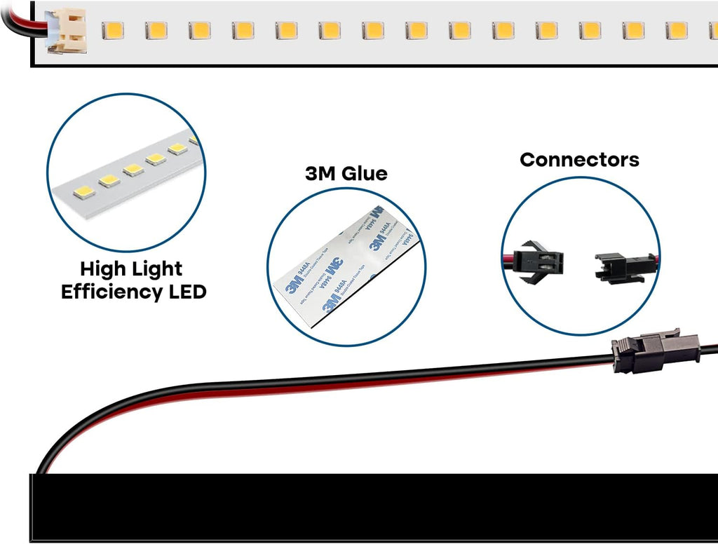 2Pack LED Troffer Retrofit Kit 2x4 FT Magnetic, 72W,5000K, Without Cover