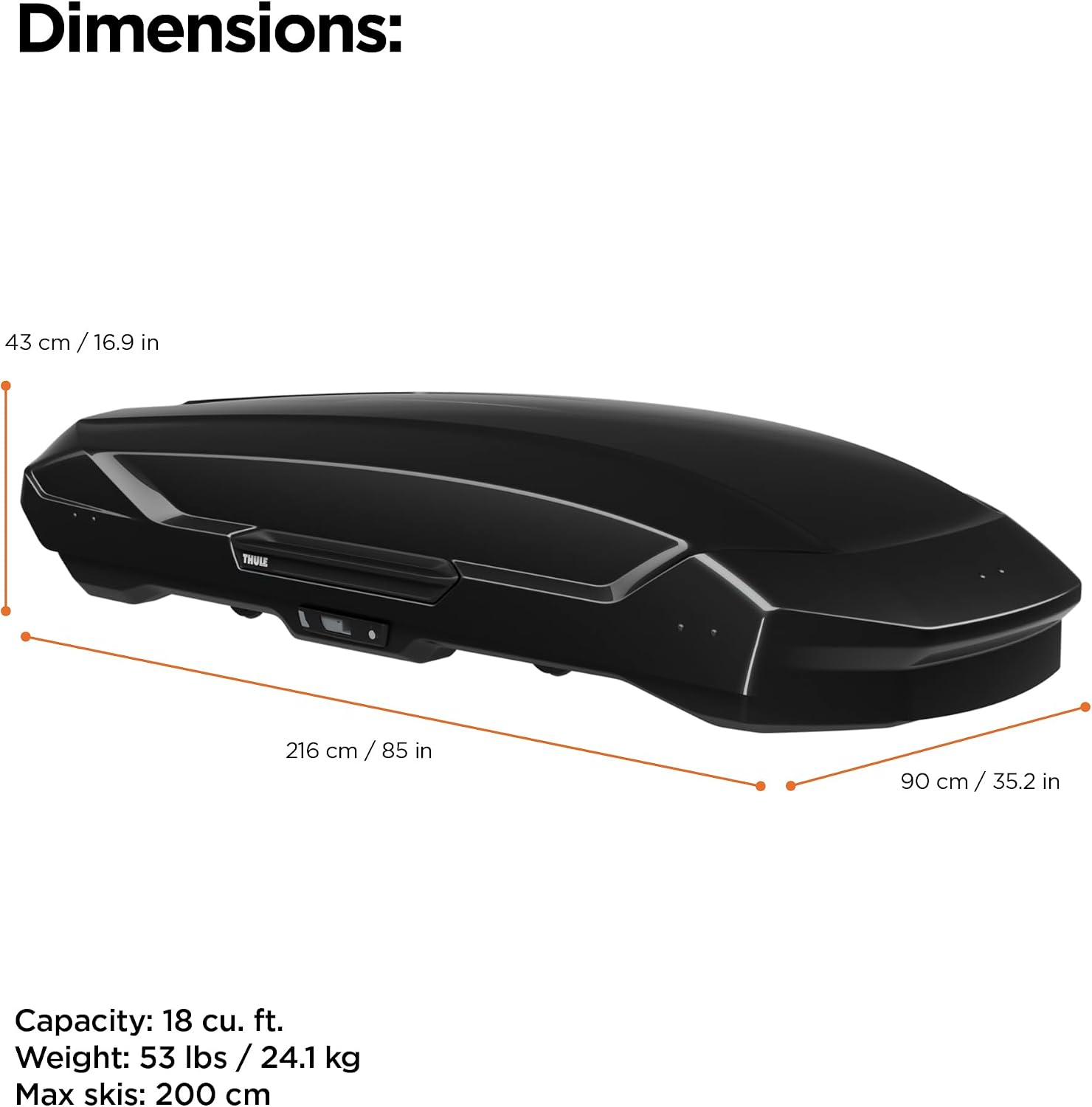 Thule Motion 3 Rooftop Box