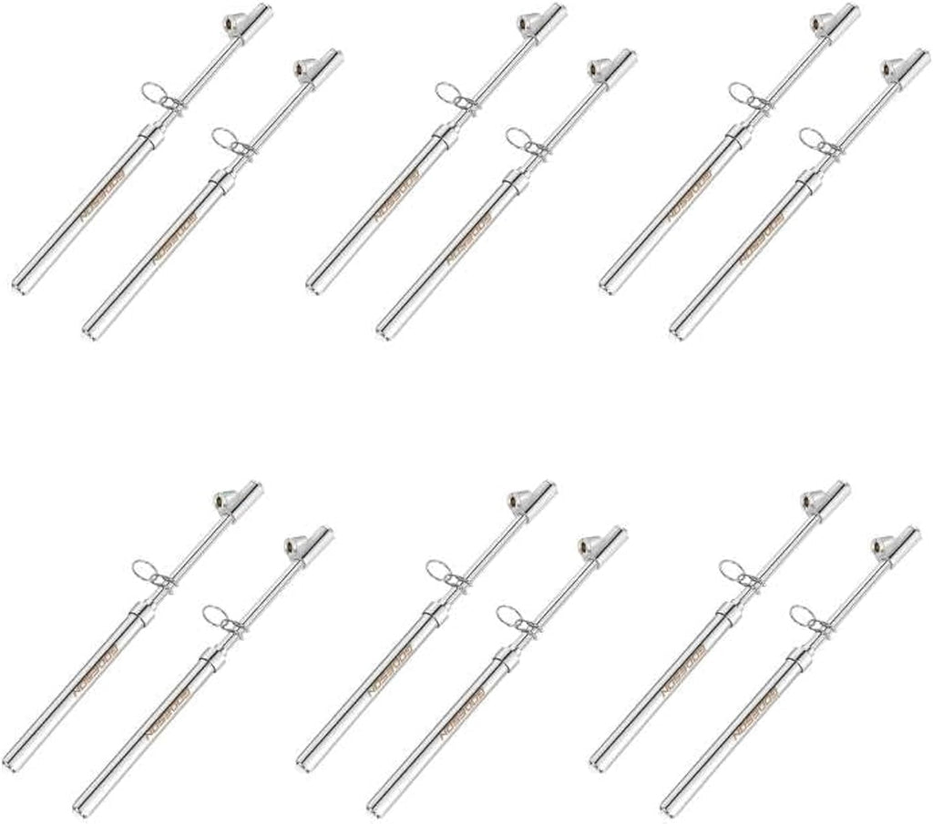 GODESON Dual Head Tire Pressure Gauge, Heavy Duty Pen Tire Gauge Range