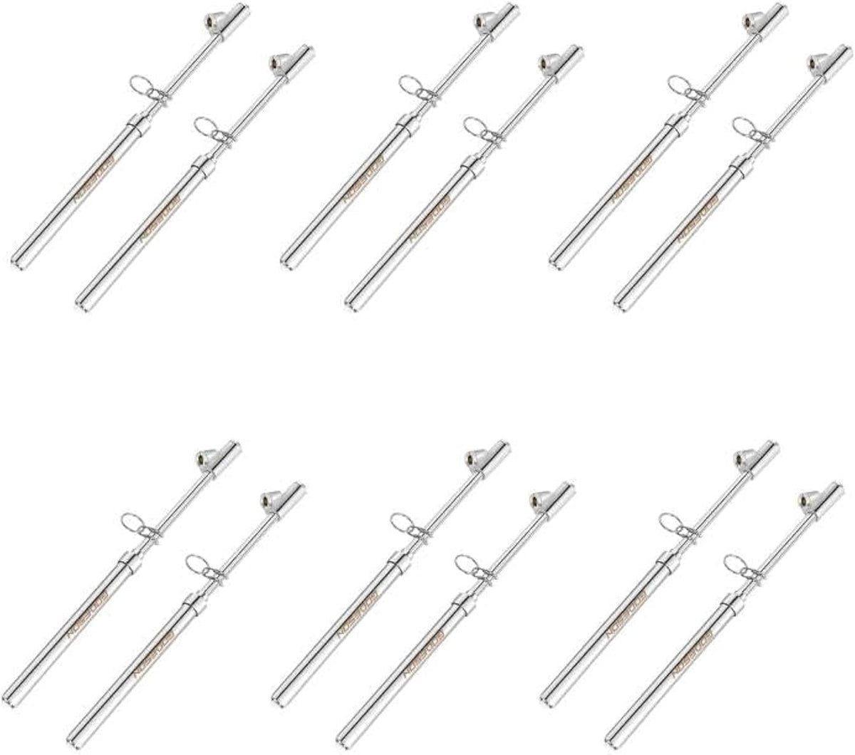 GODESON Dual Head Tire Pressure Gauge, Heavy Duty Pen Tire Gauge Range
