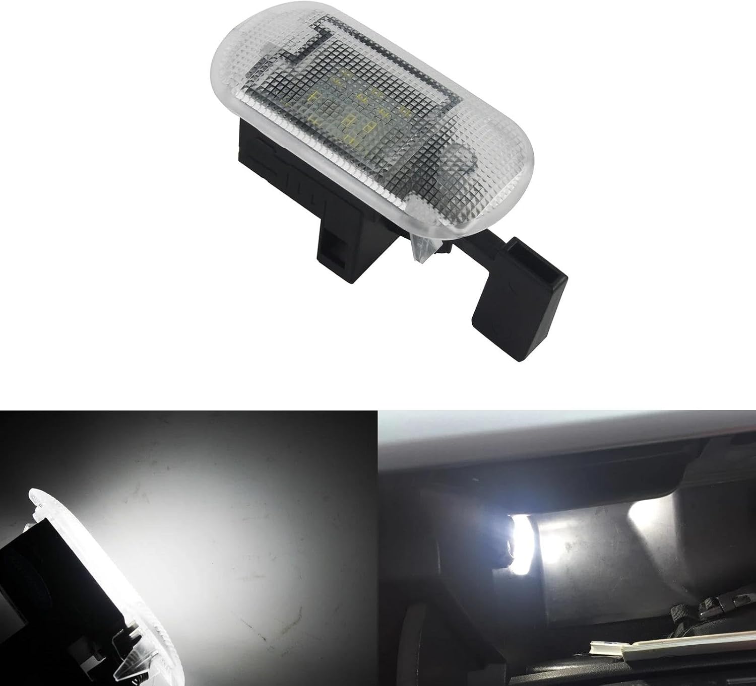 for S&Koda for Fabia 2000-2008 for Octivia 2004-2013 for Superb 2008-2013 Interior Canbus White LED Glove Box Light Lamp Car Roof Reading Light