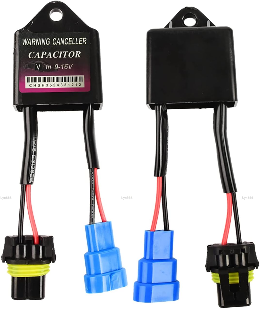 HID Warning Canceller Capacitor Anti Flicker Error Code Decoder (Pack of 2)
