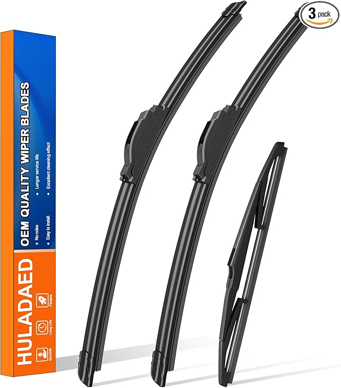 HULADAED® 26'' 18'' 12'' Windshield Wipers Replacement by HULADAED