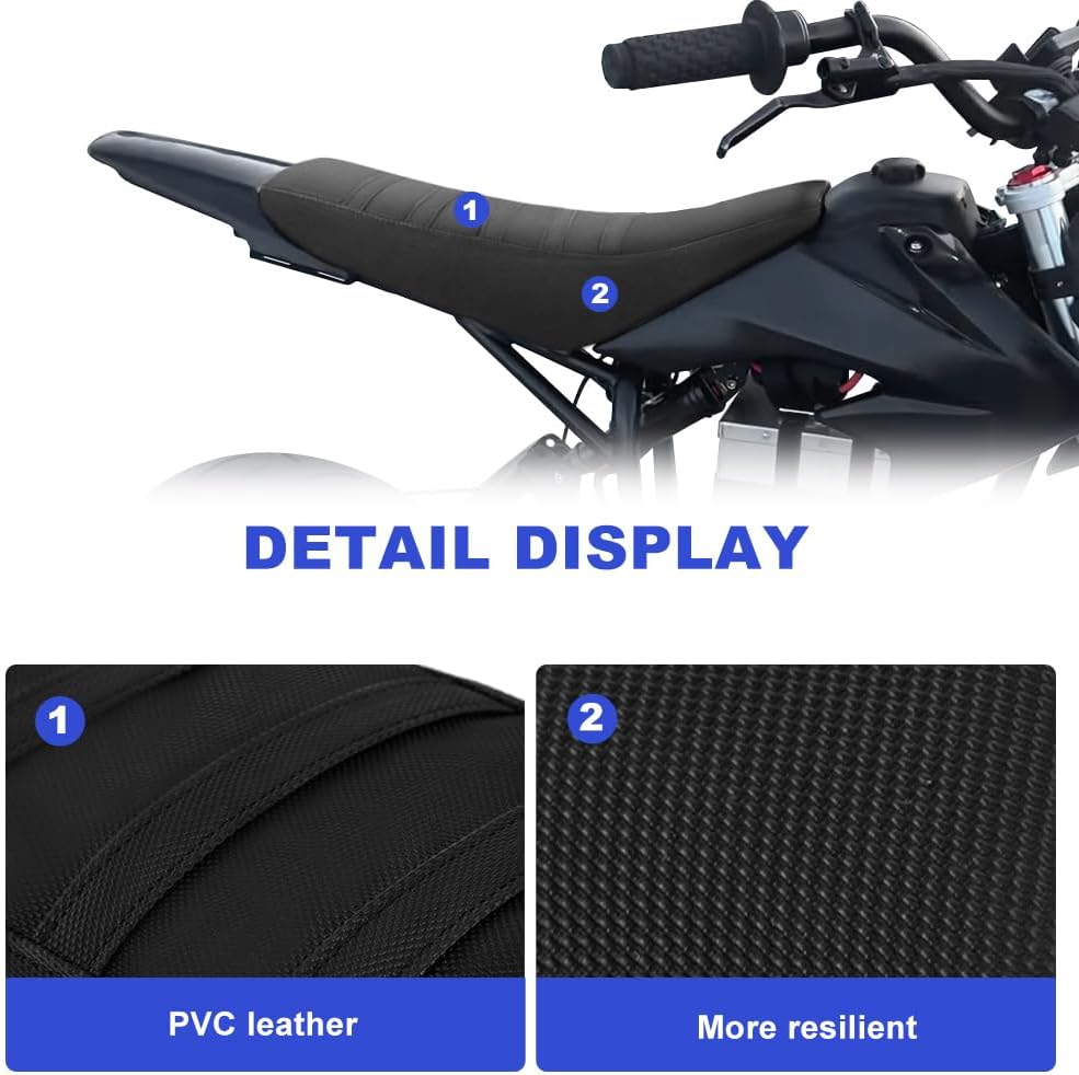 xitomer Non-Slip Seat Cover Compatible with Razor MX650, Striped Grip Gripper Seat Cover, for Razor MX650 e-Bike