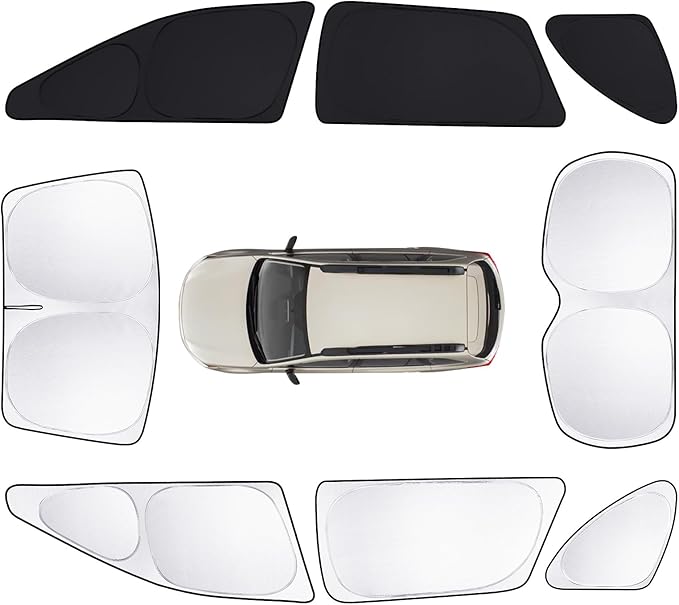 8pcs Car Window Shades for Subaru Outback Wagon 2015-2019 Accessories, by Unknown