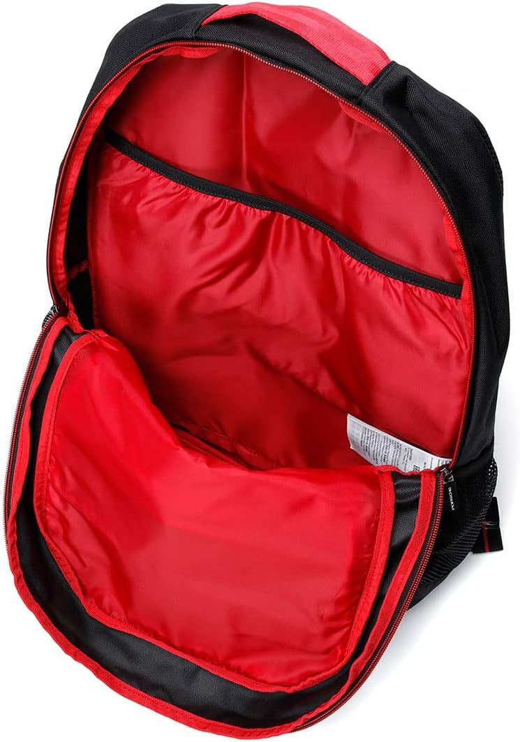 Porsche Motorsport Backpack | Padded shoulder straps and back panel, Mesh bottle side pockets, Front pocket with reverse coil zip