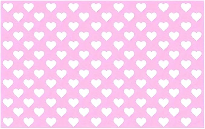 Car Rear Tail Light Lamp Stickers, Hollow Heart Pattern Sticker, Waterproof by Unknown
