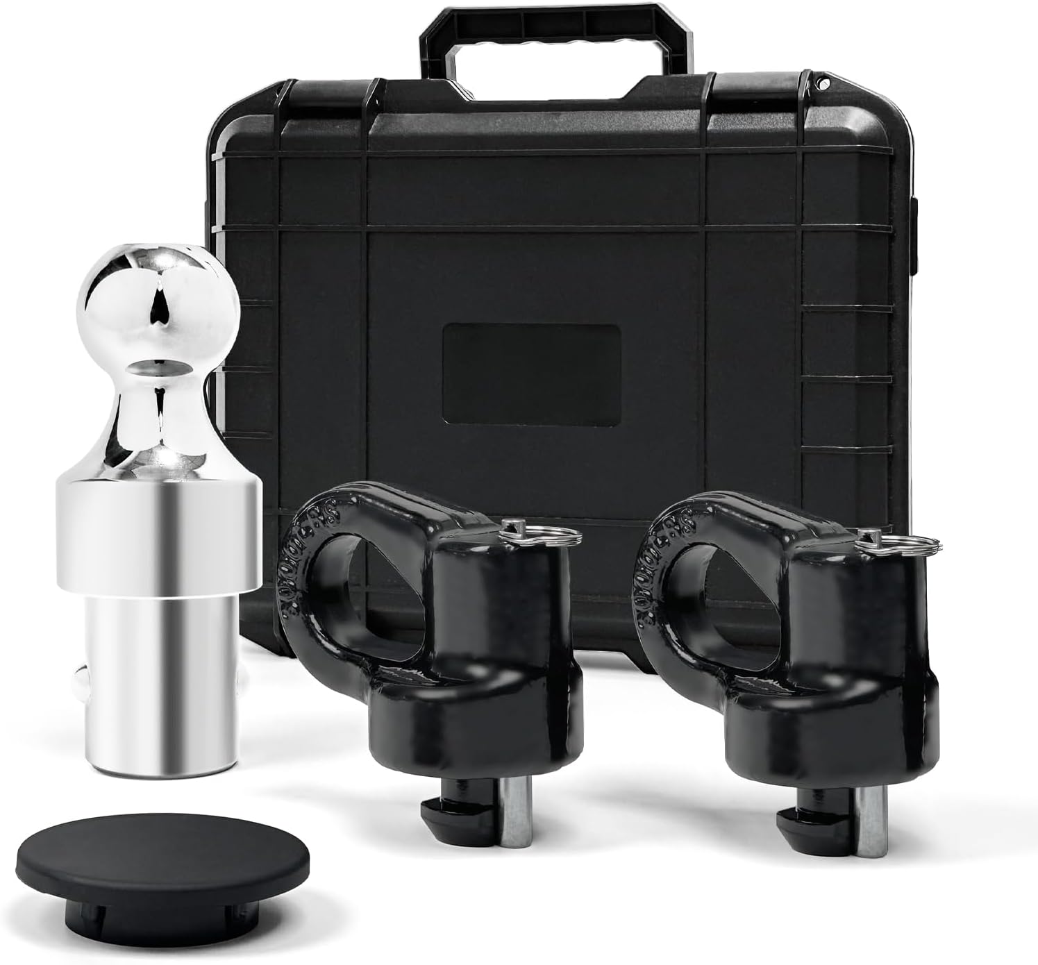 Grandroad auto 60692 Puck System Gooseneck Hitch Ball Kit, 38K LBS GTW, Compatible with 2013-2026 Ford F250 F350 F450, 2016-2026 Chevrolet Silverado, GMC Sierra & Nissan Titan XD, 2-5/16 Inch Ball