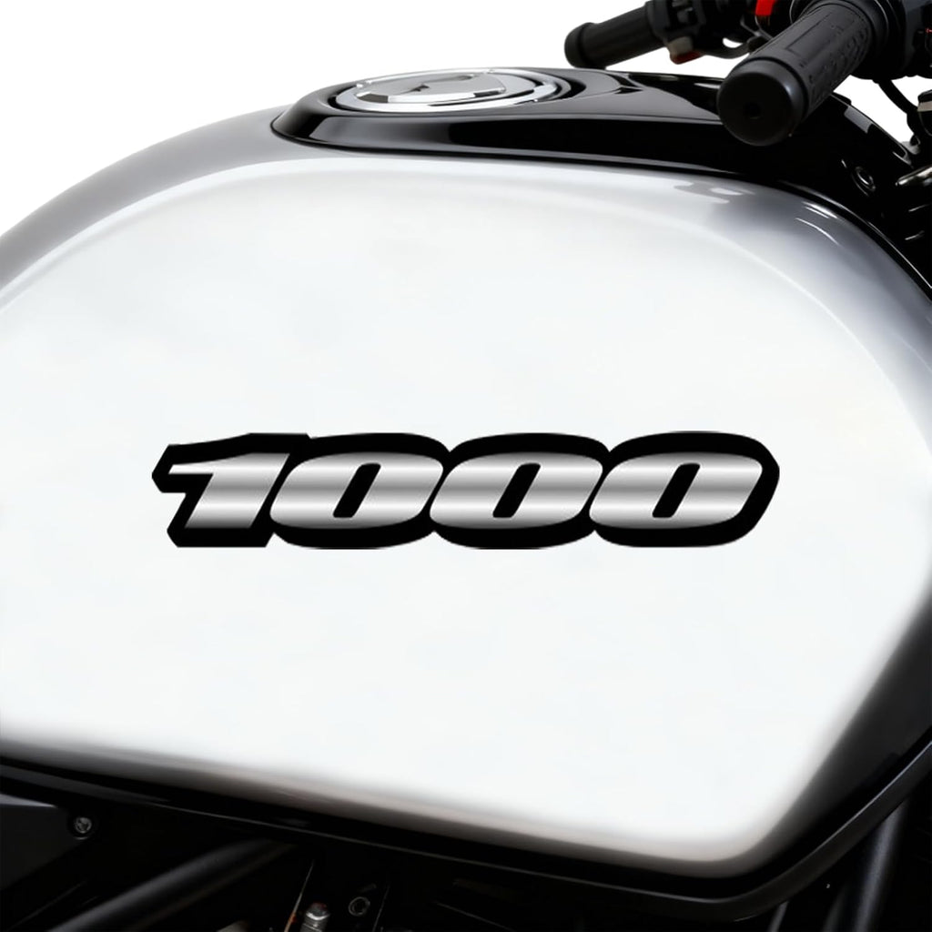 Awonderful Motorcycle Reflective Vinyl Fairing Sticker Decal for GSXR1000,Grey