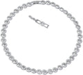 zoey tennis choker necklace & tennis bracelet for, main product view