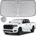 KAYZT Windshield Sun Shade for 2019-2025 2026 Dodge Ram 1500 CrewCab, MegaCab by KAYZT