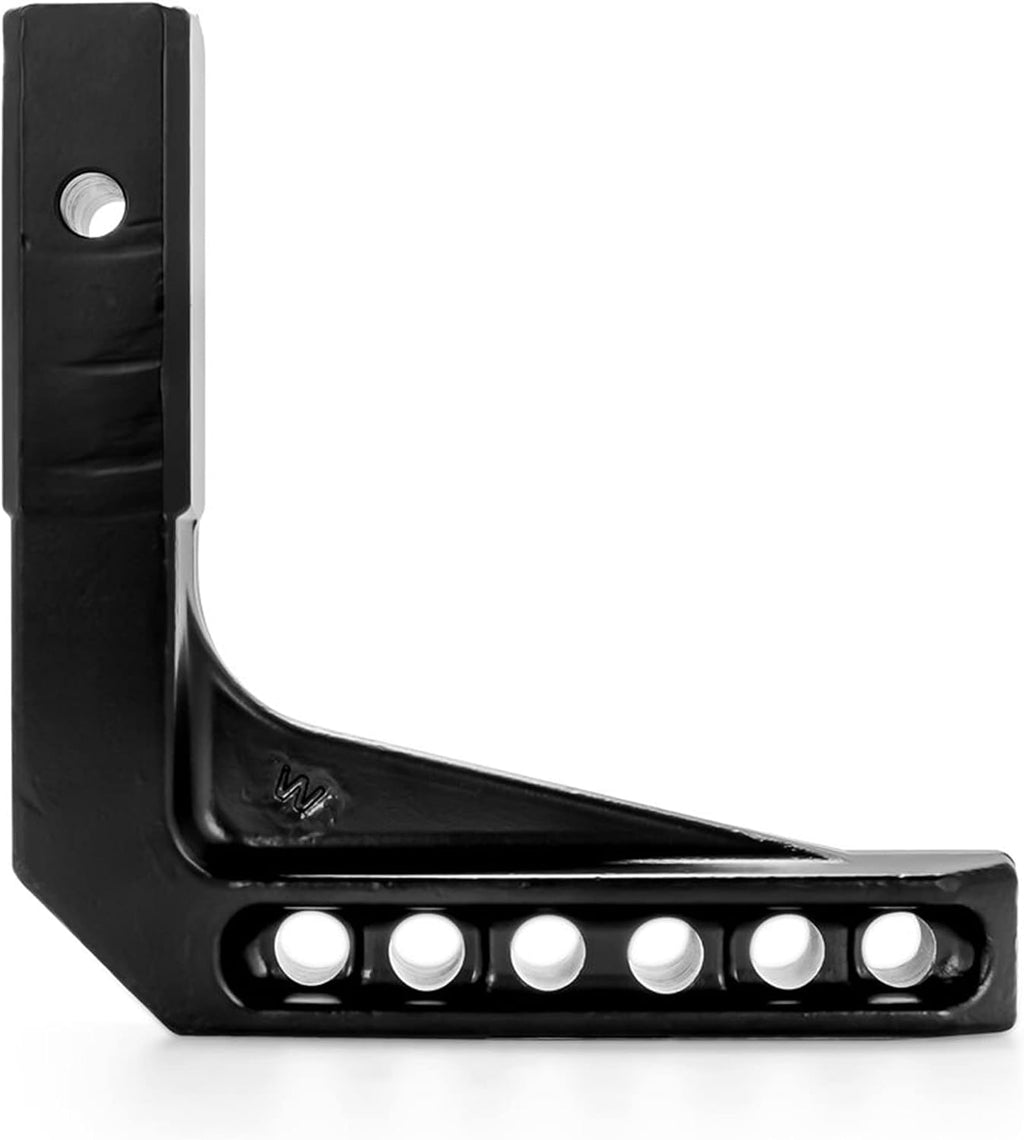 Eaz-Lift Heavy Duty Weight Distribution Forged Shank - Fits 2" x 2" Receiver |12" Length, 5 ¾" Drop, 8 ¾" Rise | 15,000 lb. Capacity | Durable Powder Coated Steel | Open Head Design - (48653)