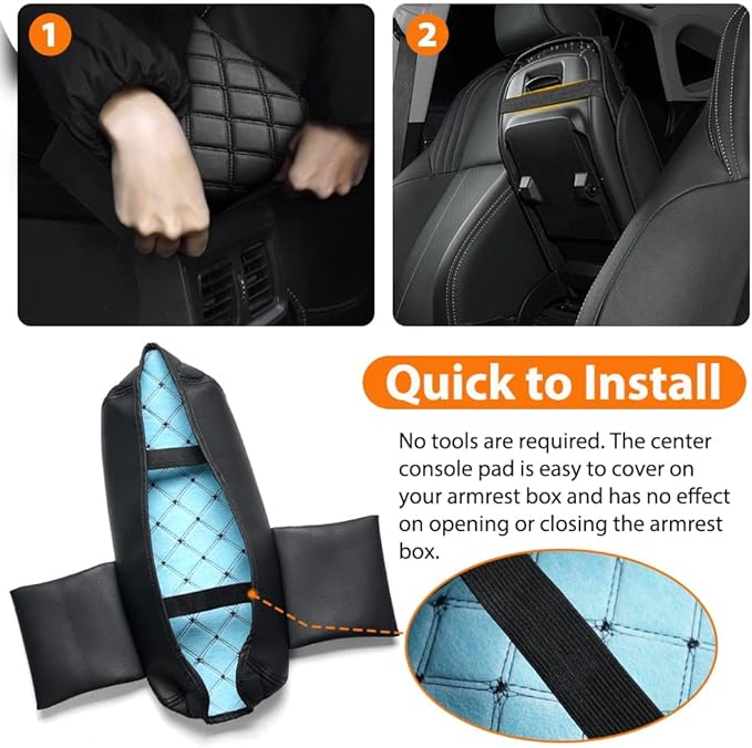 Autorder Center Console Cover for 2011-2019 2020 2021 Jeep Grand Cherokee - Image 5