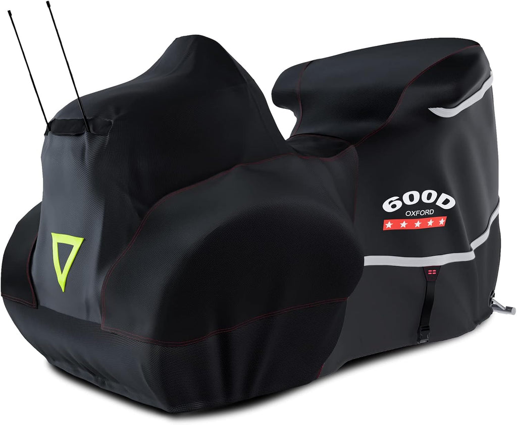 Rosefray Trike Cover, Motorcycle Cover Heavy Duty 600D Waterproof