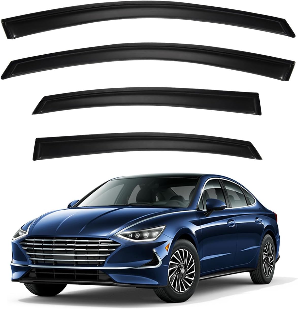 4pcs Window Visors Compatible