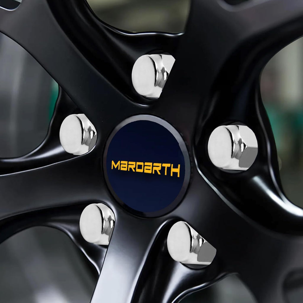Set of 24, 7/16-20 Lug Nuts 3/4'' Hex 1.38" Length Chrome Conical Seat for Chevy G~M~C Blazer K10 K5 V1500