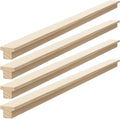 yousoontic 4 pack hardwood center mount drawer slides, main product view