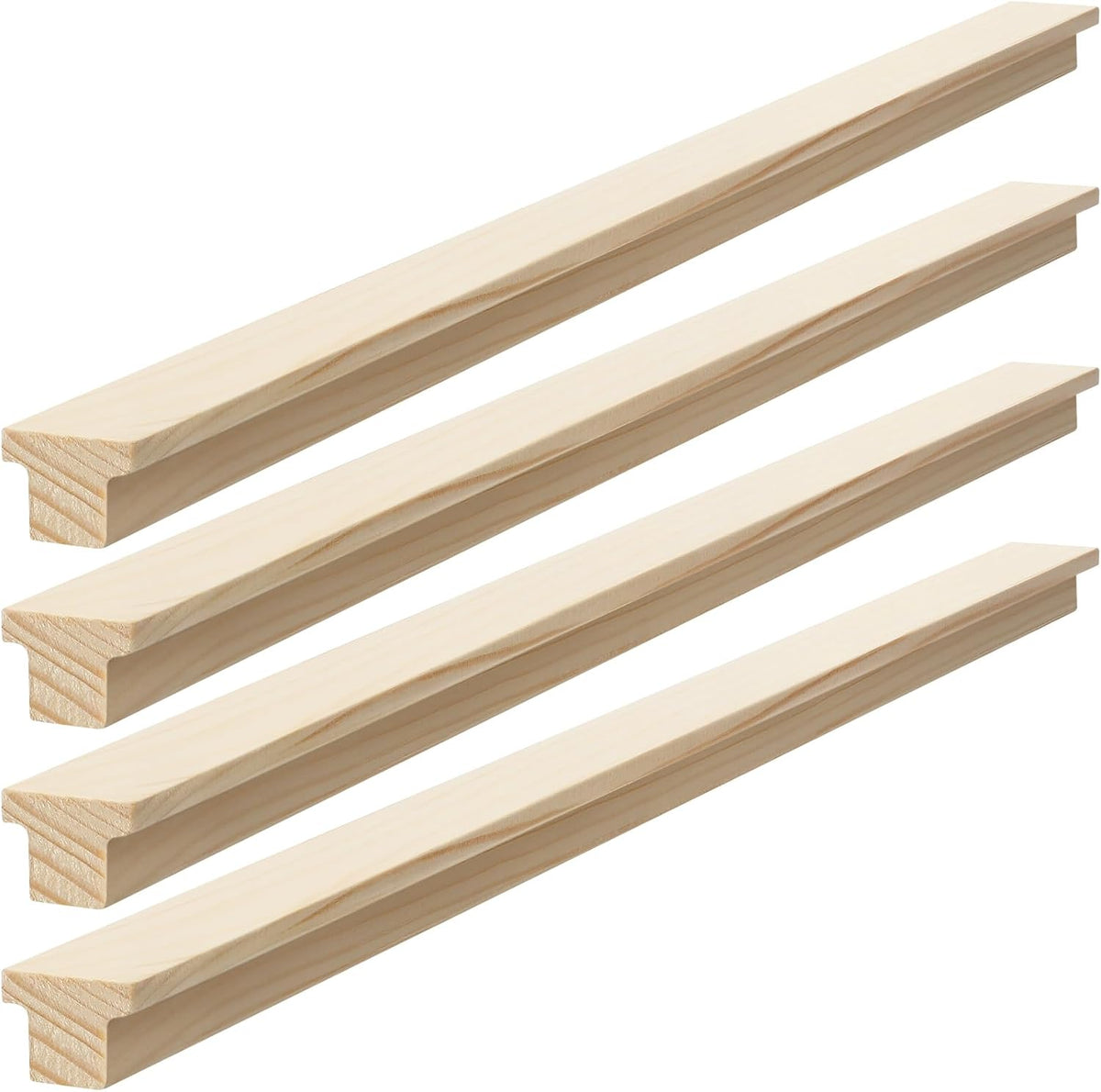 yousoontic 4 pack hardwood center mount drawer slides, main product view
