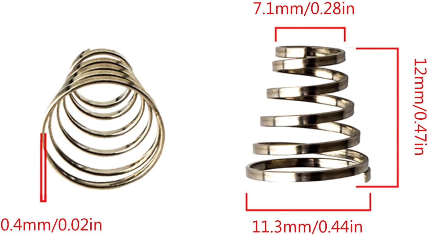 10pcs Bike Wheel Skewers Spring Stainless Steel Bike Quickly Release Rod Shafts for Cycling Mountain Bike