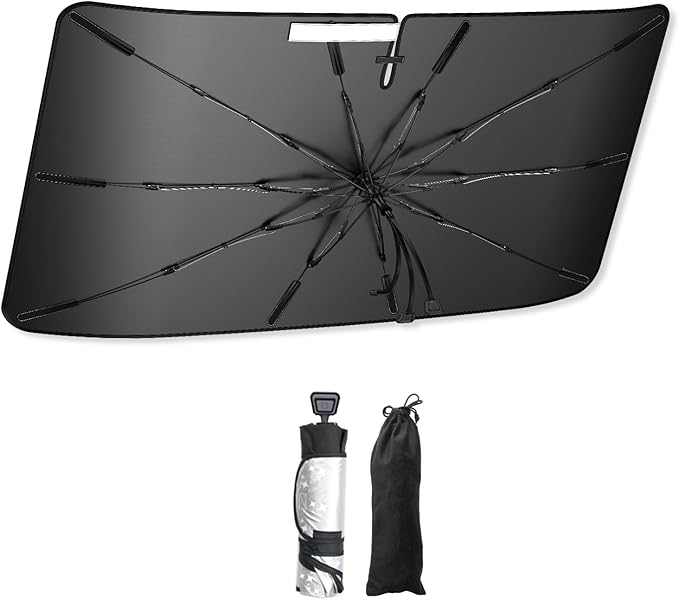 SXCY for 2024 2025 Toyota Land Cruiser Windshield Umbrella Sunshade for 2025 - Image 9