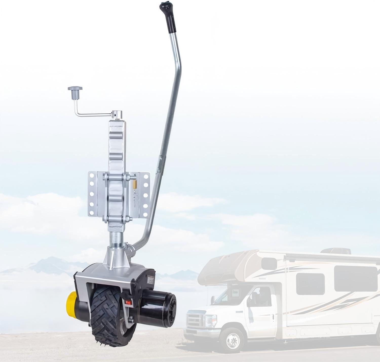 Electric Trailer Dolly 550W, 12V RV Mover with 2722 kg Capacity, Universal Accessories for Trailer Moving, 5-7m/min Speed