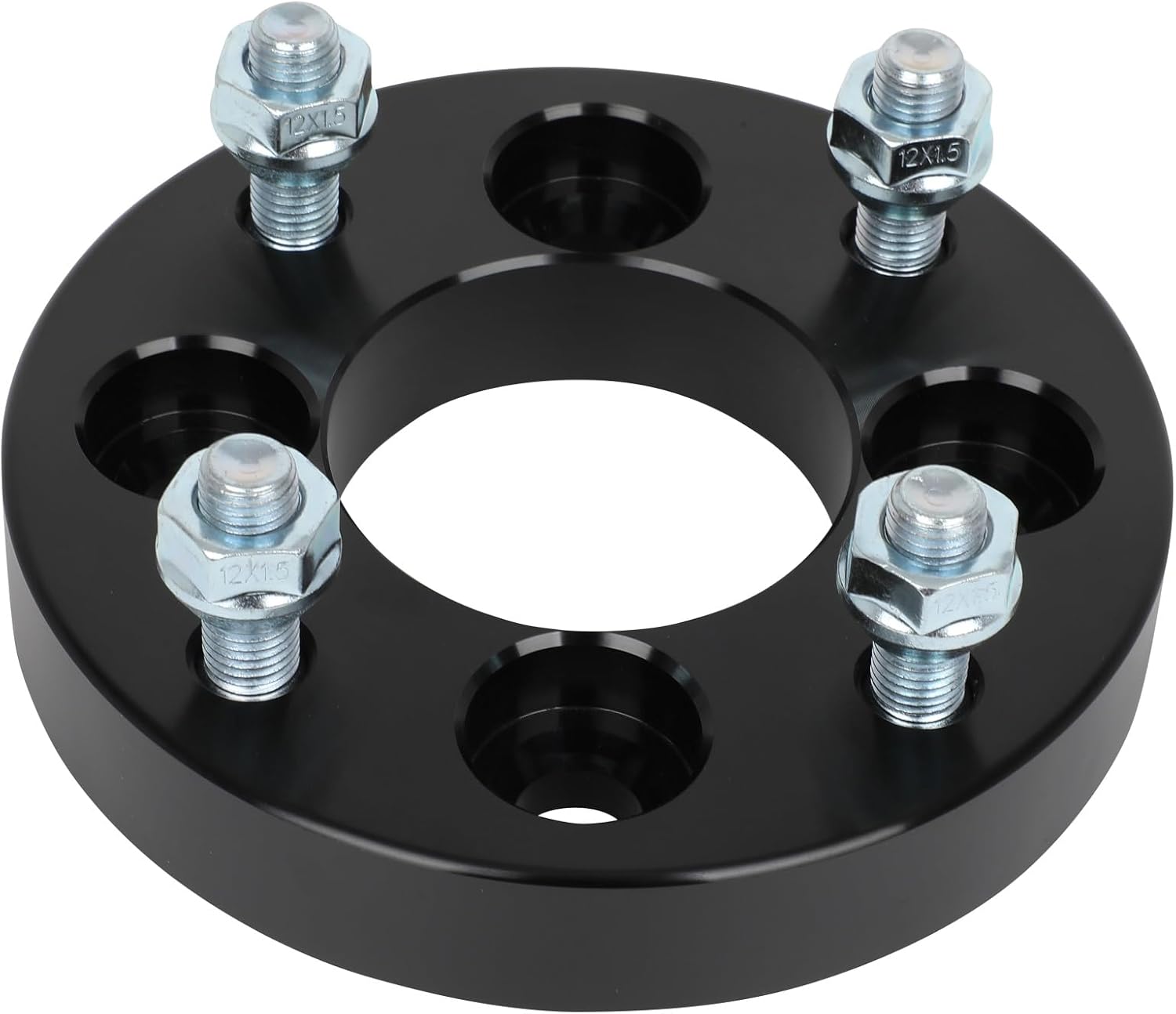 SCITOO 4Pcs 4x100 to 4x4.5 Wheel Adapters 1" Center Bore 67.1mm Studs 12x1.5 4 Lug Wheel Spacers Fit for Ford Escort for Chevrolet Spark for Chevrolet Aveo Cobalt for Honda for Accord for Honda