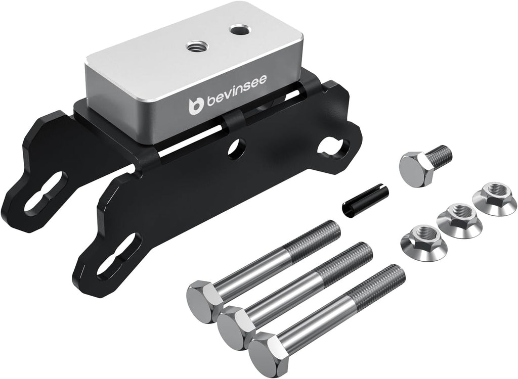 Bevinsee 3-4 Ton Jack Stand Adapter Compatible with BMW & MINI Compatible with Toyota Supra A90 Nissan GTR, Aluminum Car Lifting Jack Pad Repair Tool Frame Protector