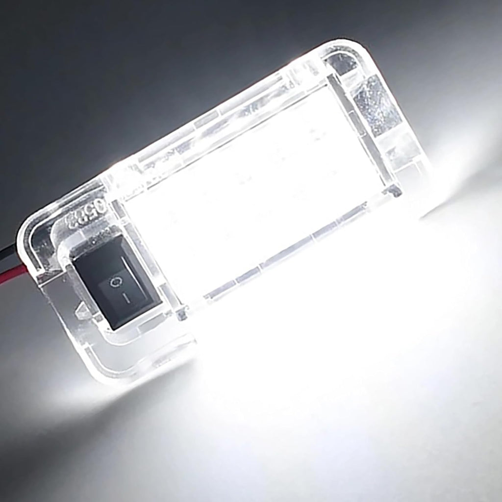 1PC LED Luggage Compartment Lights w/Switch Compatible with Toyota RAV4 Sienna Highlander Prius Venza Scion tC xB, Replacement for Lexus RX350 CT200h NX300h White LED Interior Trunk Cargo Area Lamp
