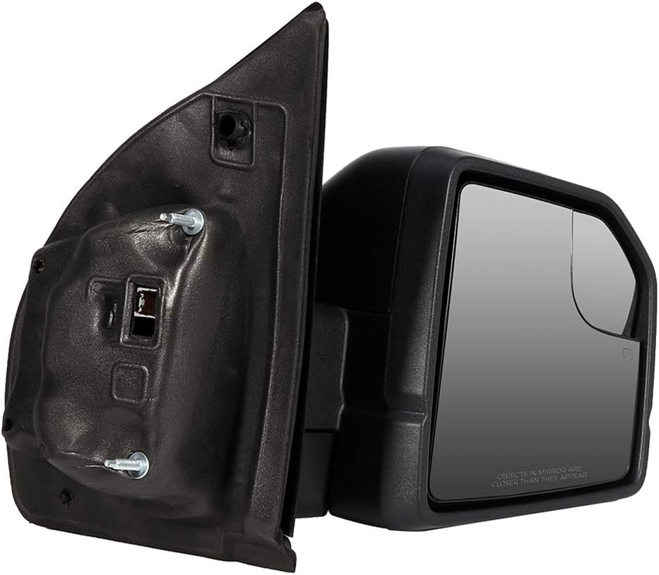 A Pair Heated Towing Mirrors Fits 2015 2016 2017 2018 for Ford for F150, Power Adjusted View Mirror with Turn Signal Indicator